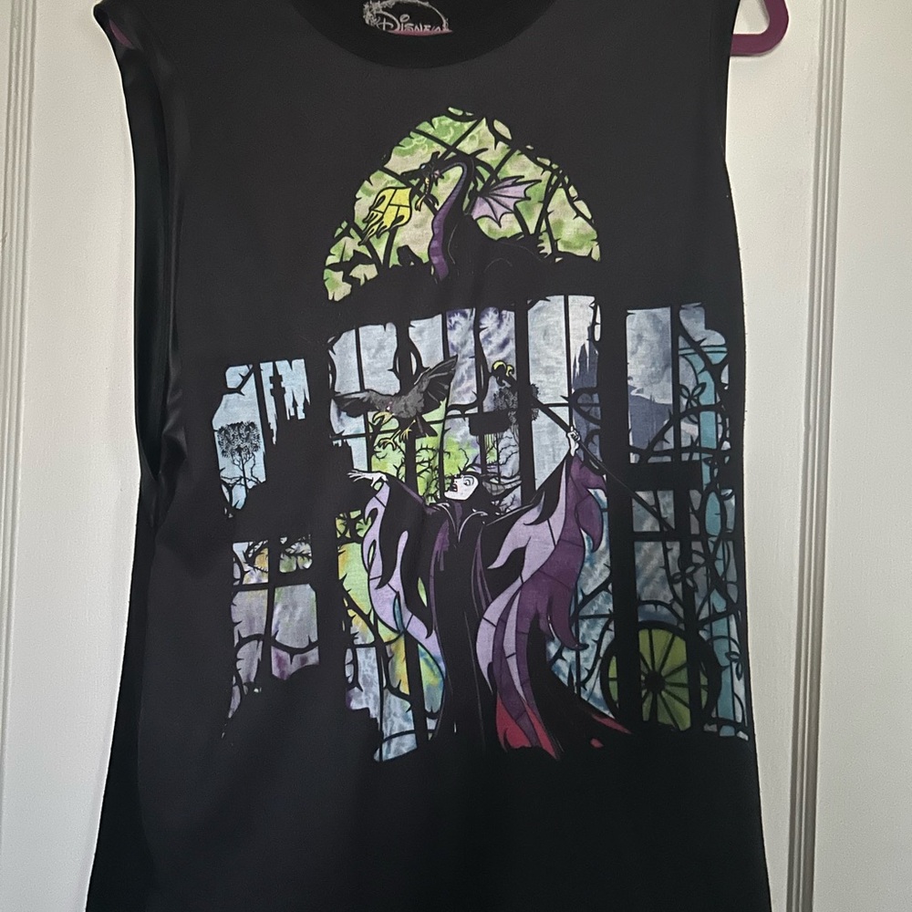 Disney Villains Black Sleeveless Top